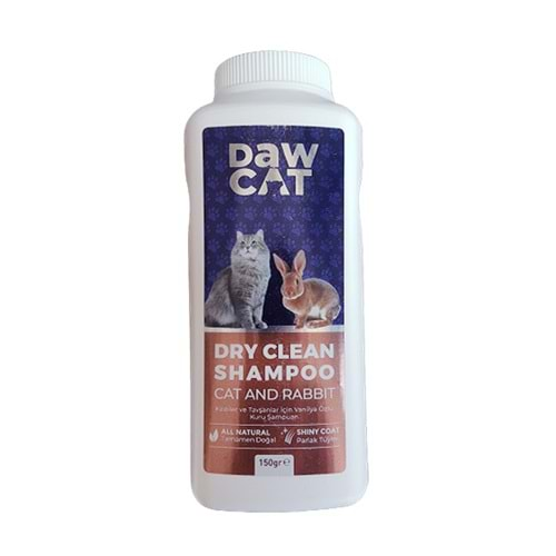 DAWCAT PUDRA ŞAMPUAN 150 GR KEDİ VE TAVŞAN