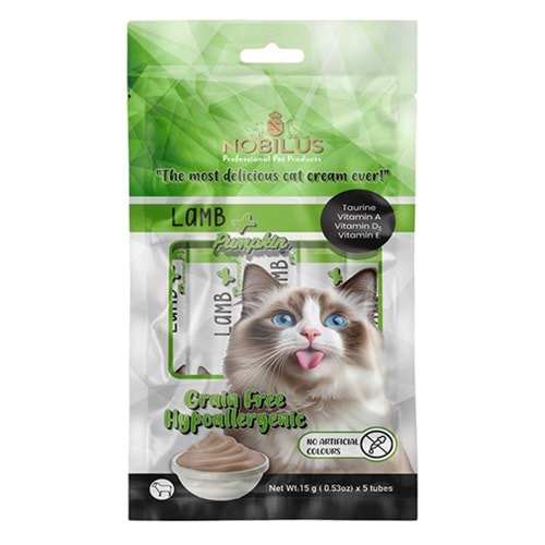 NOBILUS KUZU VE BALKABAKLI KEDİ KREMA ÖDÜLÜ 5x15g
