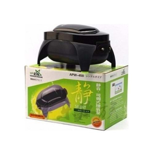 VENUSAQUA APW-450 ÇİFT ÇIKIŞ HAVA MOTORU