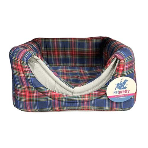PETPRETTY EKOSE ÜÇ FONKSİYONLU YUVA LACİVERT 42x42x40 CM