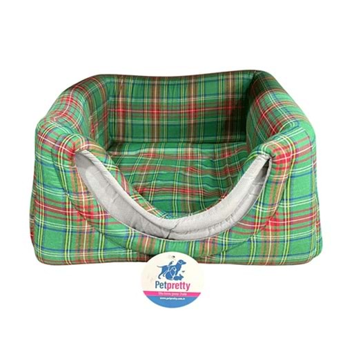 PETPRETTY EKOSE ÜÇ FONKSİYONLU YUVA YEŞİL 42x42x40 CM