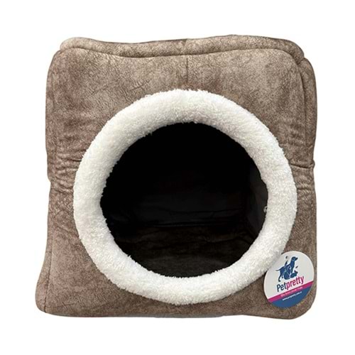 PETPRETTY COMFORT ÜÇ FONKS. BEJ YATAK 42x42x23 CM