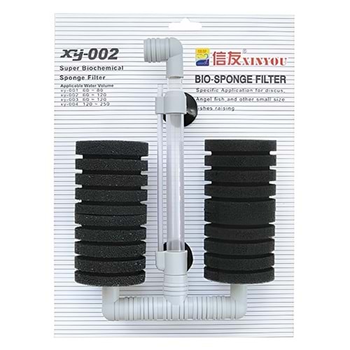 XINYOU XY-002 İTHAL PİPO FİLTRE ÇİFTLİ BÜYÜK