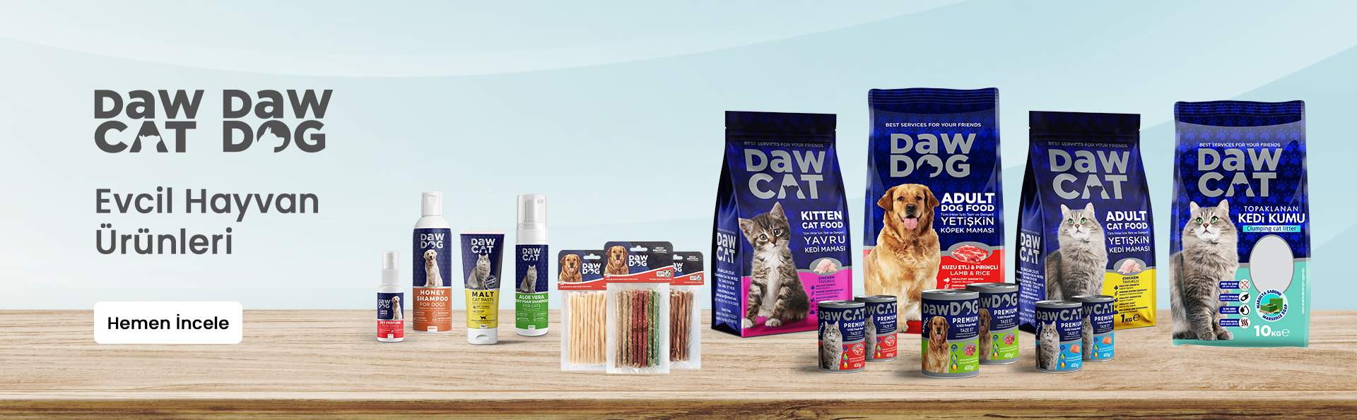DawCat DawDog Ürünleri