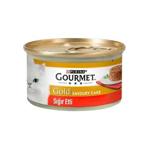 GOURMET GOLD 85 GR SIĞIR ETLİ PARÇA ETLİ