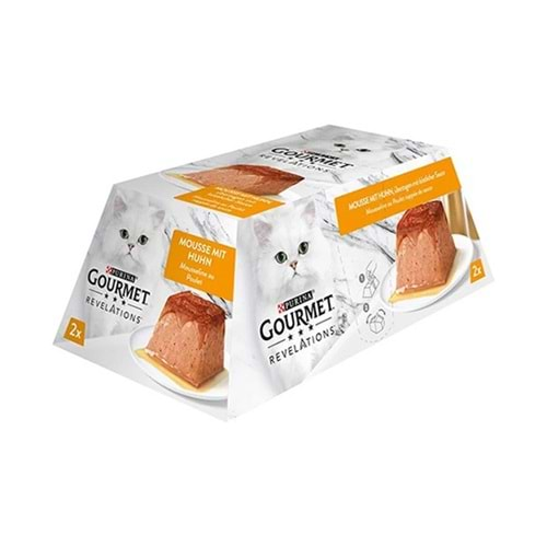 PURINA 57 GR GOURMET REVELATIONS CHICKEN 2 x 57 GR