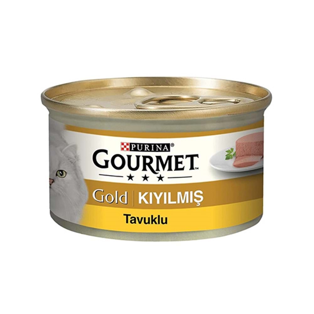 GOURMET GOLD 85 GR KIYILMIŞ TAVUK ETLİ