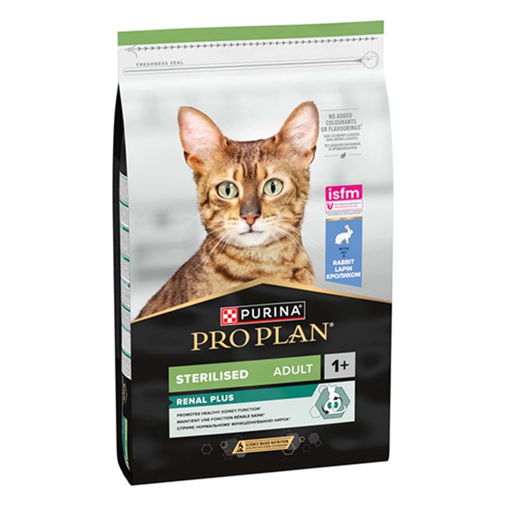 PRO PLAN 10 KG STERILISED RENAL PLUS TAVŞANLI KEDİ MAMASI