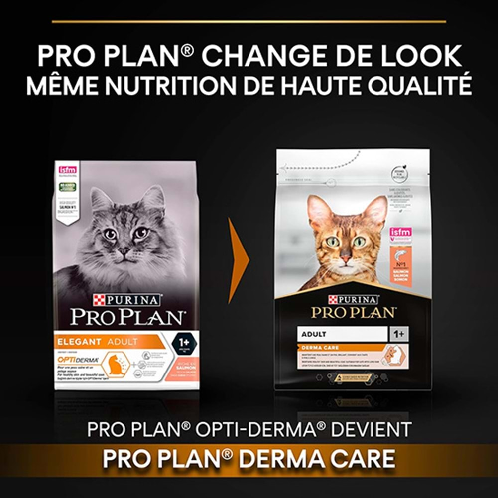 PRO PLAN 10 KG DERMA CARE ZENGİN SOMON ETLİ KEDİ MAMASI