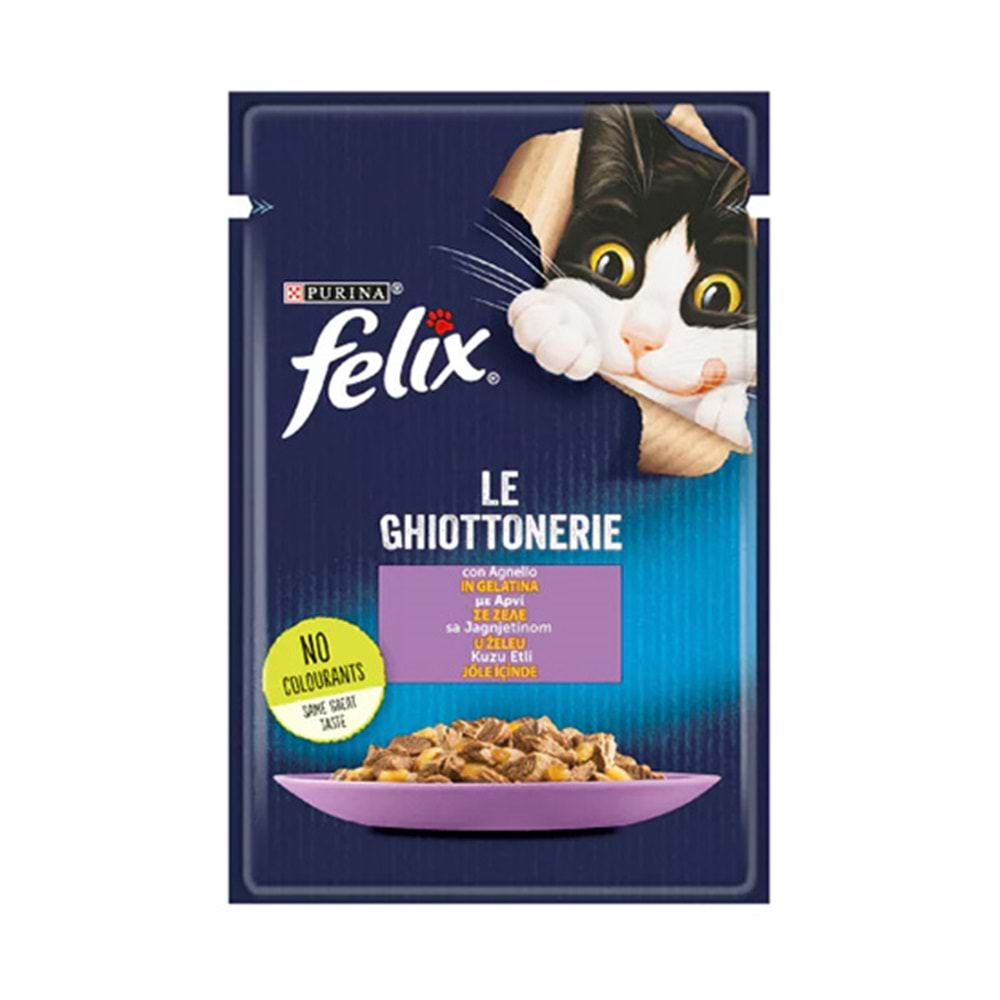 FELİX 85 GR AGAİL GİJ KUZU ETLİ POUCH