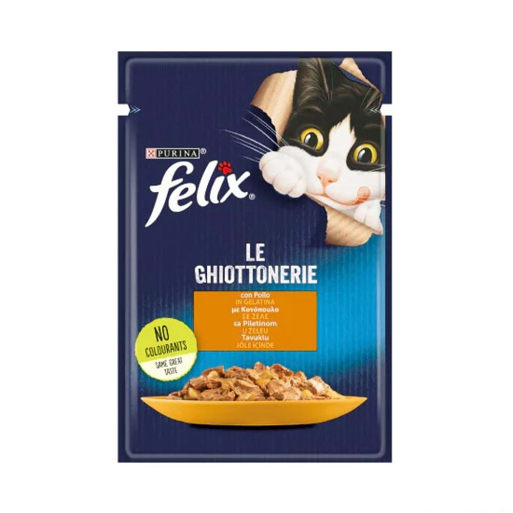 FELİX 85 GR AGAİL GİJ CHİCKEN POUCH 26x85 GR