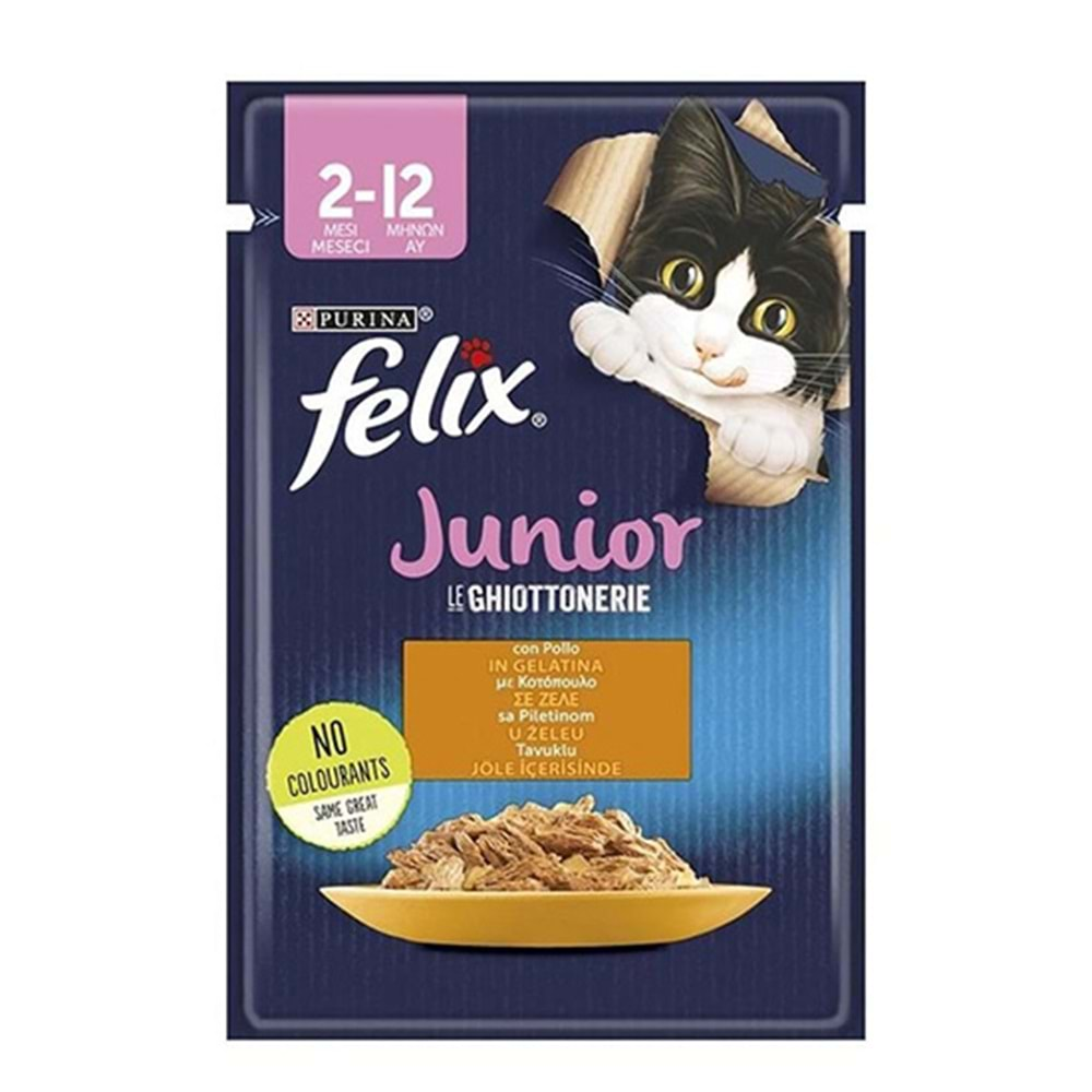 FELİX 85 GR JUNIOR AGAIL CHICKEN YAVRU TAVUKLU