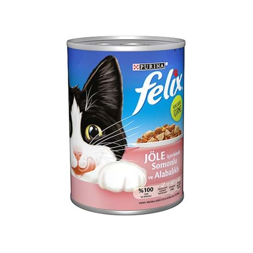 FELİX 400 GR CİJ SOMON & ALABALIK KEDİ KONSERVE