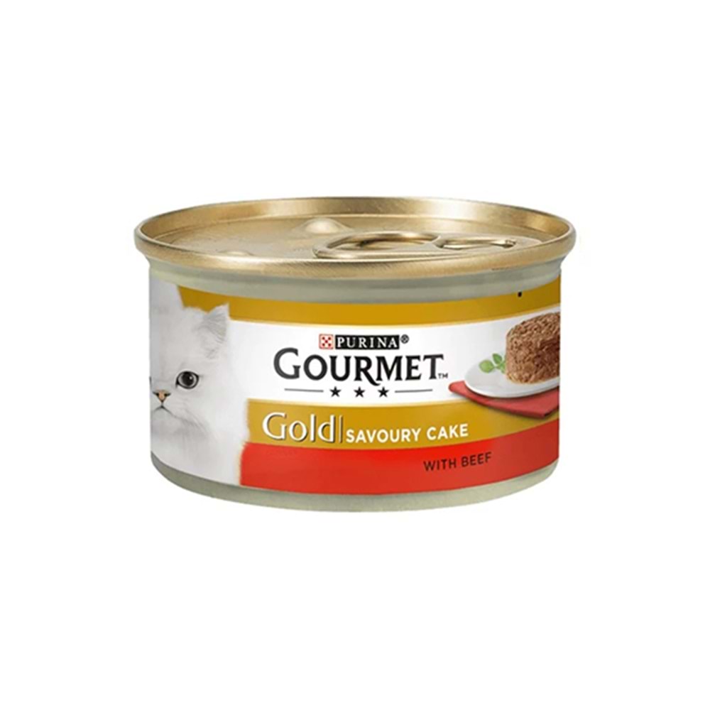 GOURMET GOLD 85 GR SAVOURY CAKE SIĞIR ETLİ VE DOMATESLİ