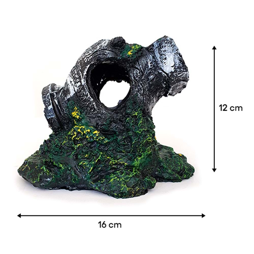 BONİSA AKVARYUM DEKOR YATIK FIÇI 16x12 CM