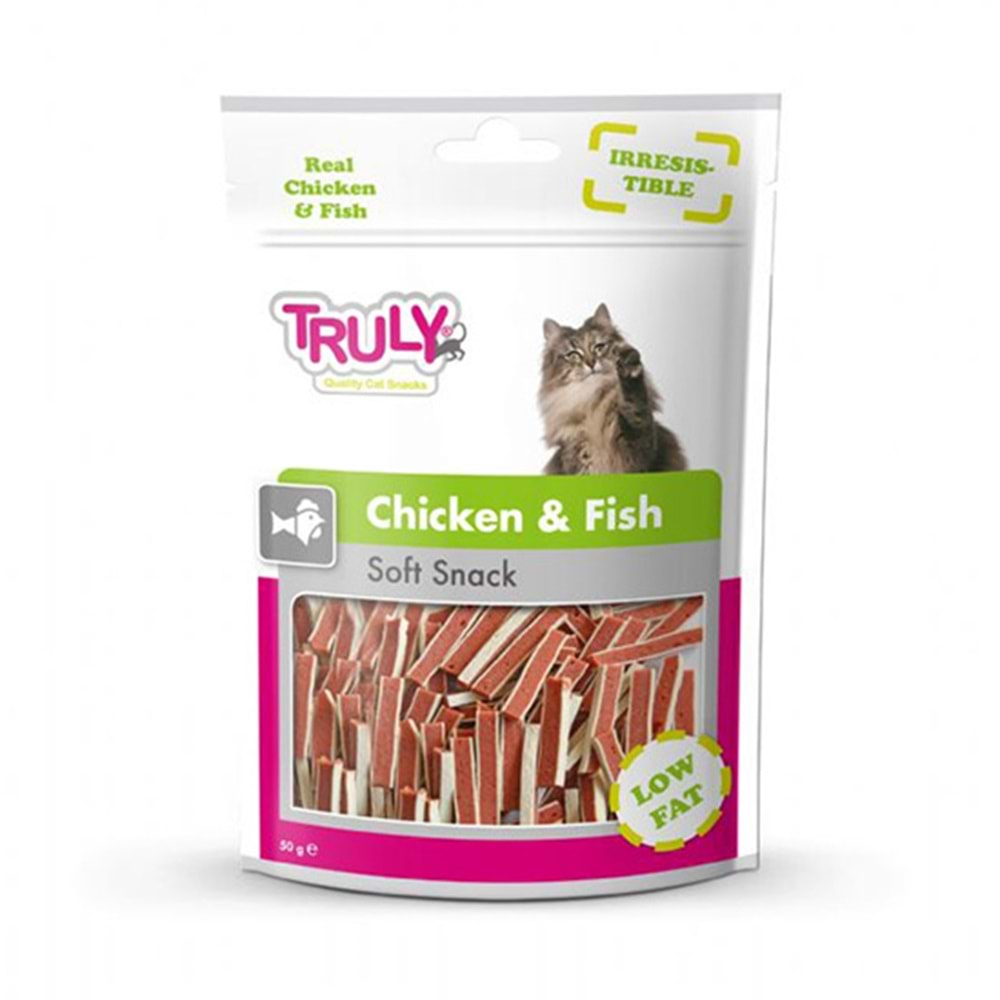 TRULY KEDİ ÖDÜL SOFT SNACK STICKS TAVUK 50 GR