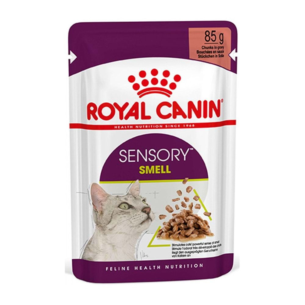 ROYAL CANIN 85 GR SENSORY SMELL GRAVY POUCH