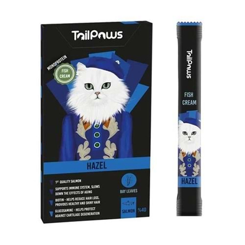 TAİL PAWS HAZEL - FISH 15 g x 5 Lİ