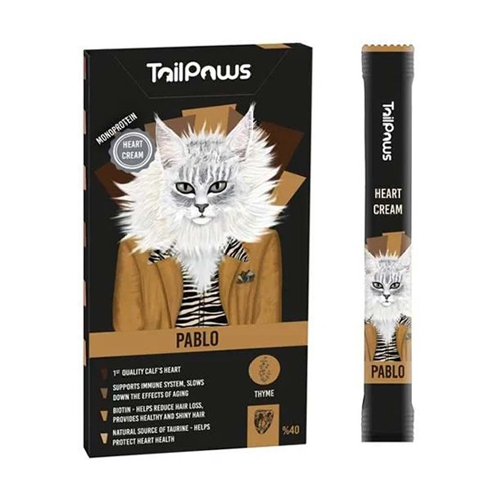 TAİL PAWS PABLO - HEART 15 g x 5 Lİ