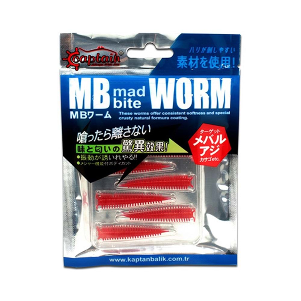 3518 MB EARTHWORM 4 CM 8 Lİ PK COLOR : 009