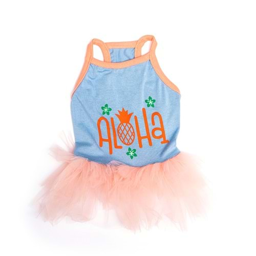 PAWSTAR BLUE ALOHA DRESS 5 Lİ SET