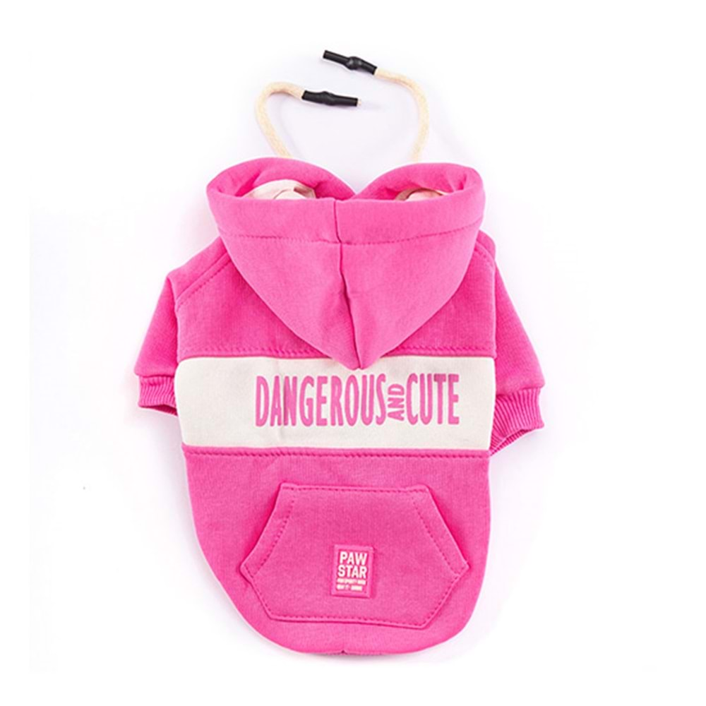 PAWSTAR PEMBE CUTE HOODİE 5 Lİ SET