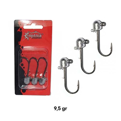 JIGHEAD 6419 SQUIDGIES 3 LÜ PK 9.5 GR