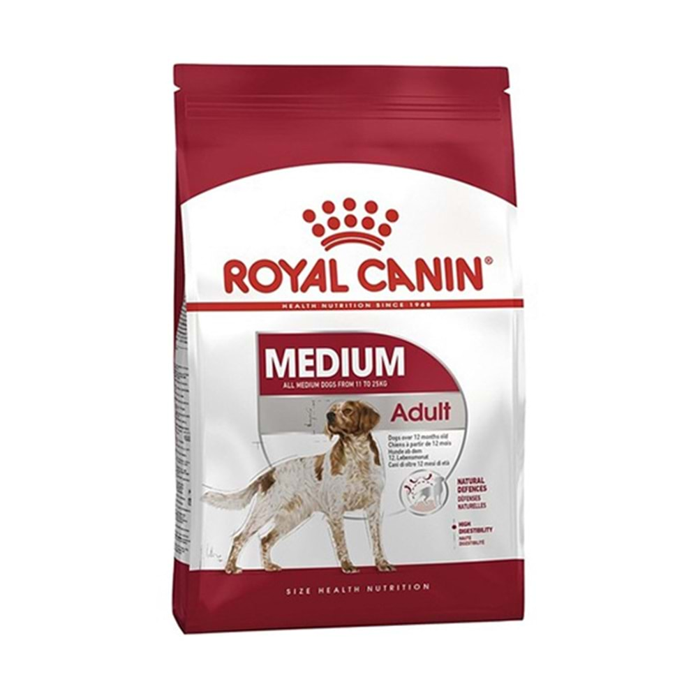 ROYAL CANIN 15 KG MEDIUM ADULT YETİŞKİN KÖPEK MAMASI