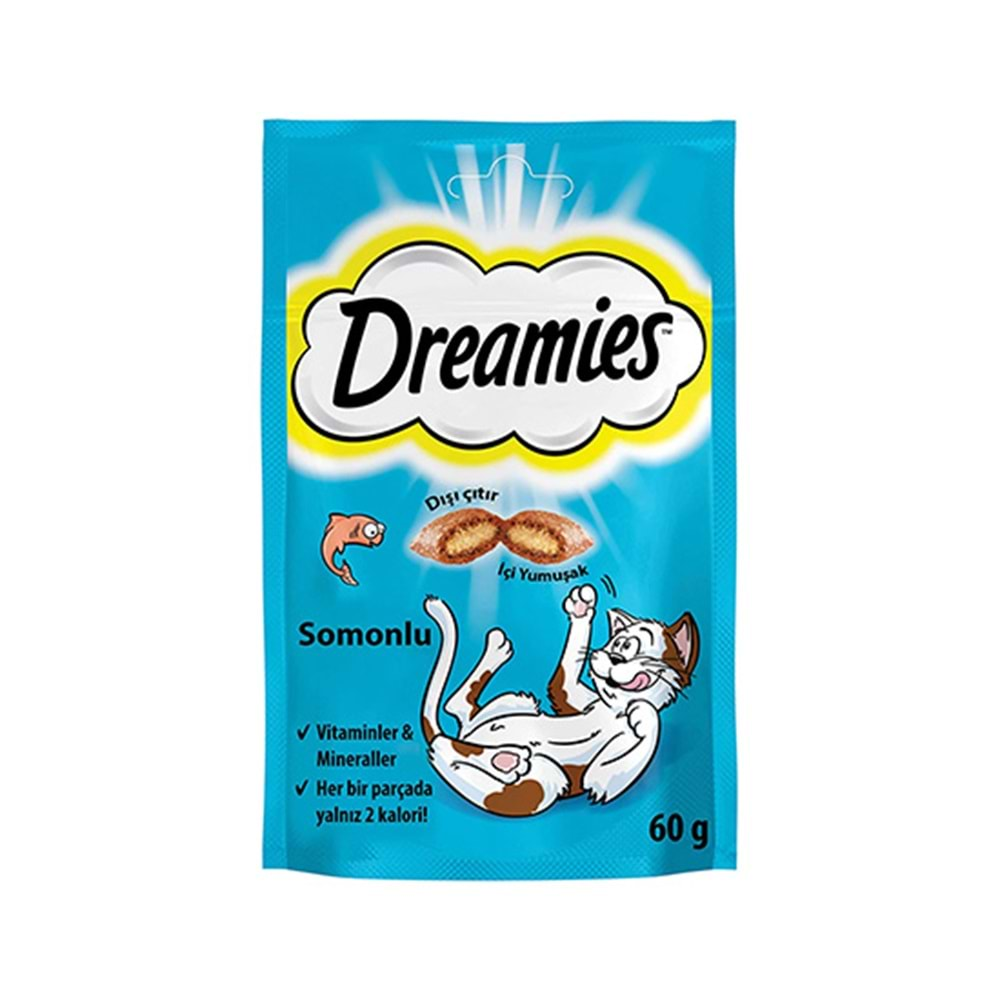 DREAMİES ÖDÜL MAMASI SALMON 60 GR