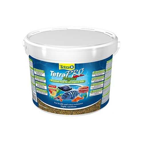 TETRA PRO ALGAE CRISPS BALIK YEMİ KOVA 10 LT (1900 GR)