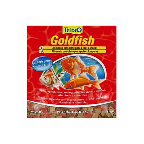 TETRA GOLDFISH BALIK YEMİ ZARF 12 GR