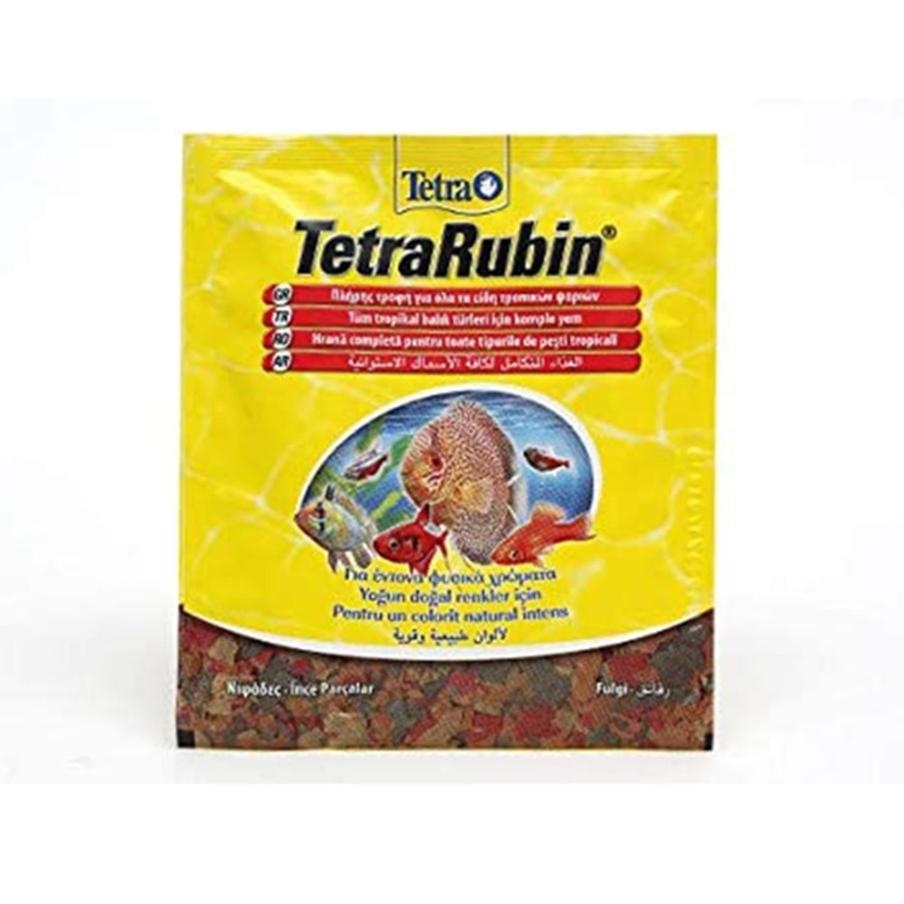 TETRA TETRARUBIN POŞET BALIK YEMİ 12 GR