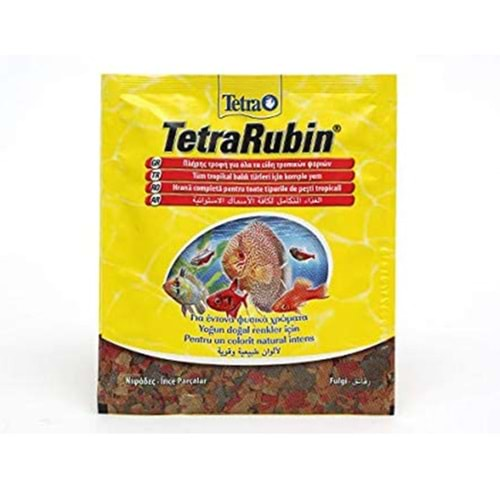 TETRA TETRARUBIN POŞET BALIK YEMİ 12 GR