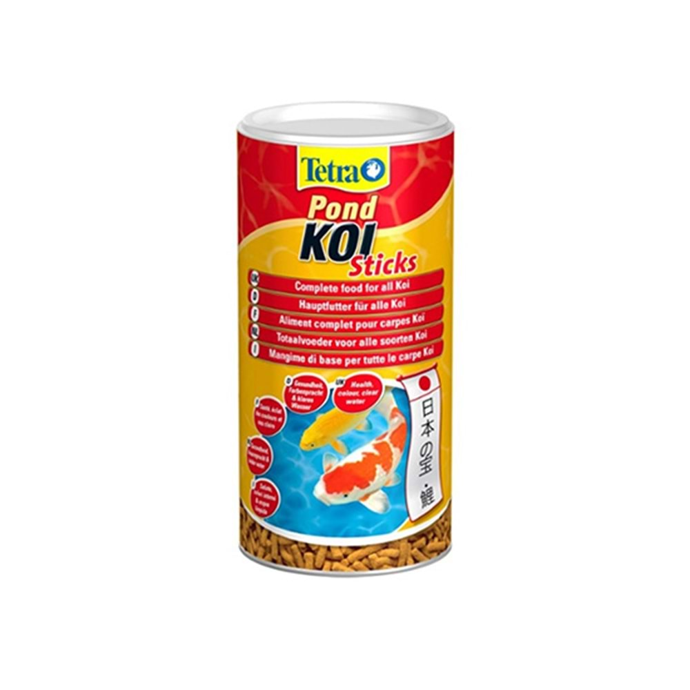 TETRA POND KOI STICKS BALIK YEMİ KIRMIZI 1 LT