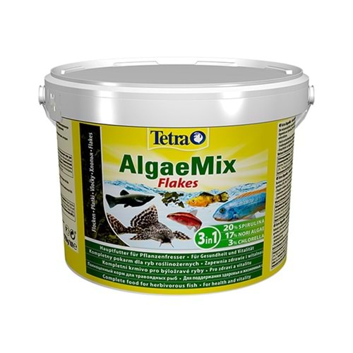 TETRA ALGAEMIX FLAKES KOVA BALIK YEMİ 10 LT (1750 GR)