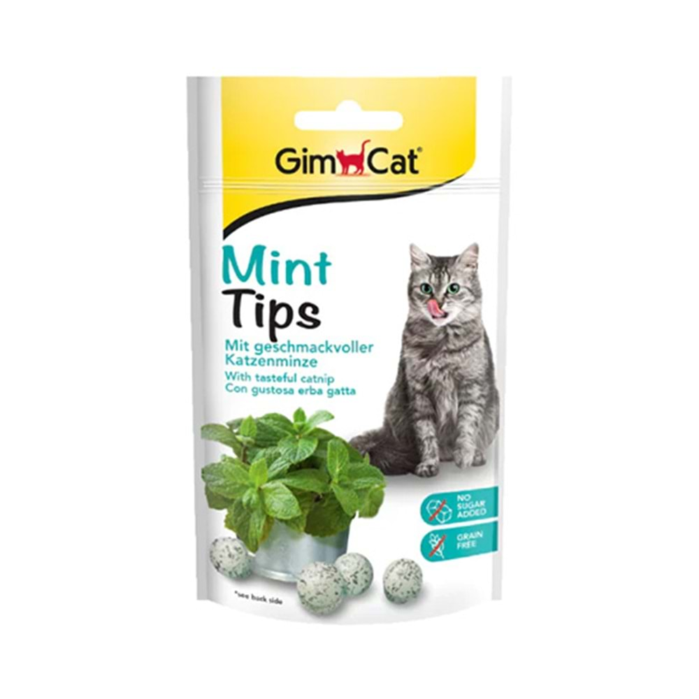 GİMCAT KEDİ ÖDÜL TABLETİ MINT TIPS 40 GR