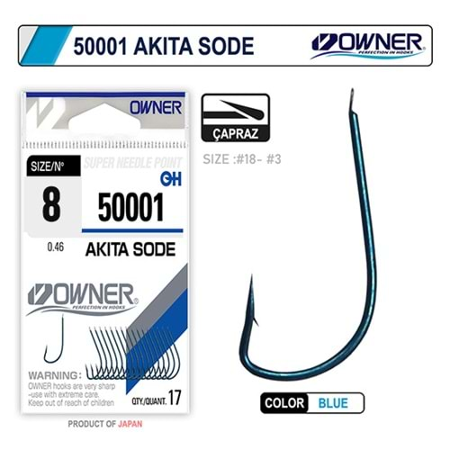 OWNER 50001 AKITA SODE NO: 8