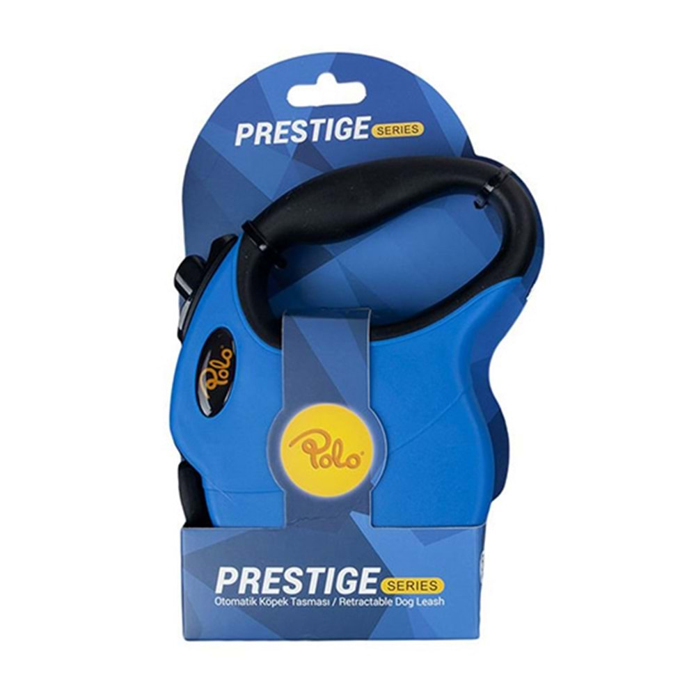 POLO PRESTIGE MAVİ OTOMATİK TASMA S 4M/10KG