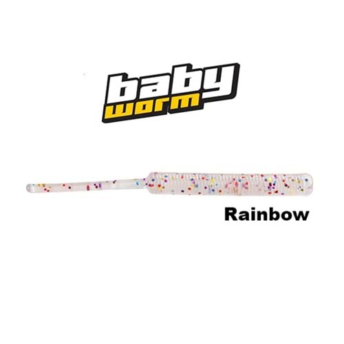 FUJİN BABY WORM FLOATİNG RAİNBOW 5,2 CM