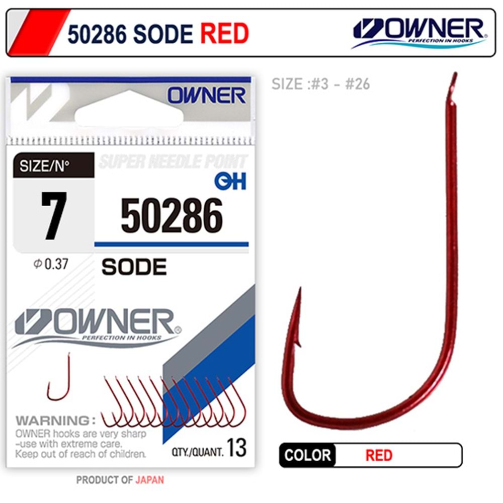 OWNER 50286 SODE RED NO: 7