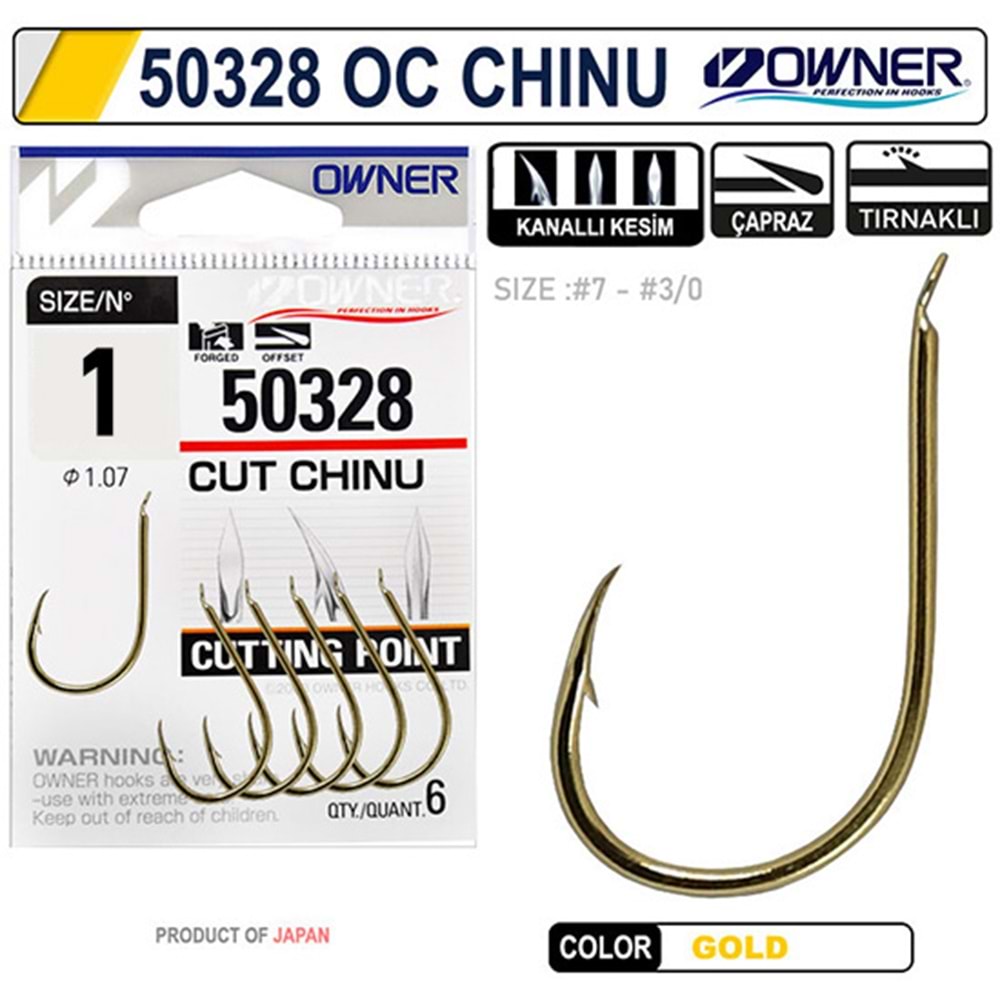 50328 OWNER CUT CHINU GOLD NO: 1