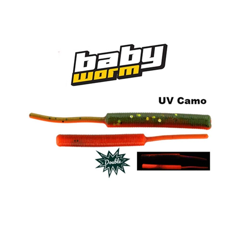 FUJİN BABY WORM 5,2CM FLOATING UV CAMO