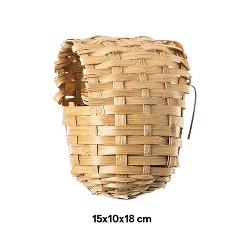 BONİSA HİNT BÜLBÜLÜ YUVASI HASIR BÜYÜK