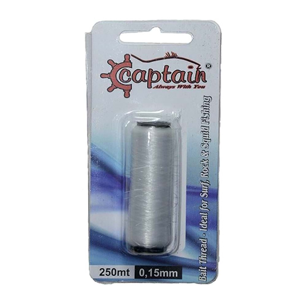 CAPTAIN 7651 YEM SARMA İPİ 200 MT 0,15 MM