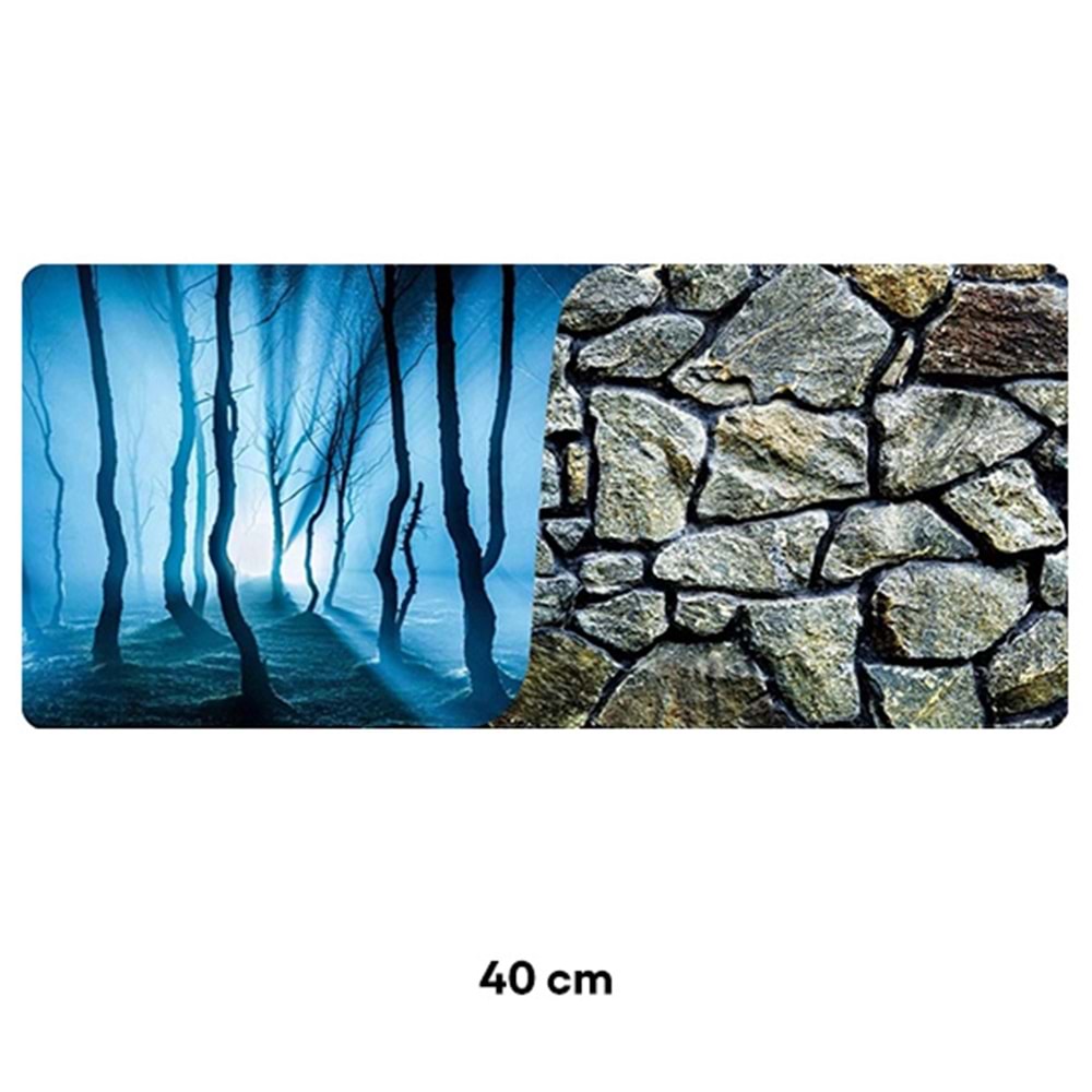 BONİSA PLASTİK POSTER 8019/8020 AĞAÇ TAŞ 40 CM