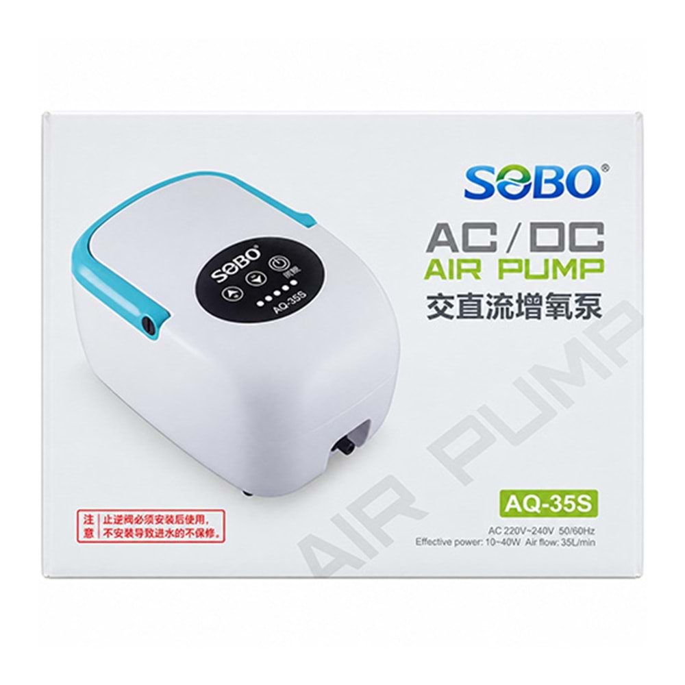 SOBO AQ-35S AC/DC ŞARJLI HAVA MOTORU