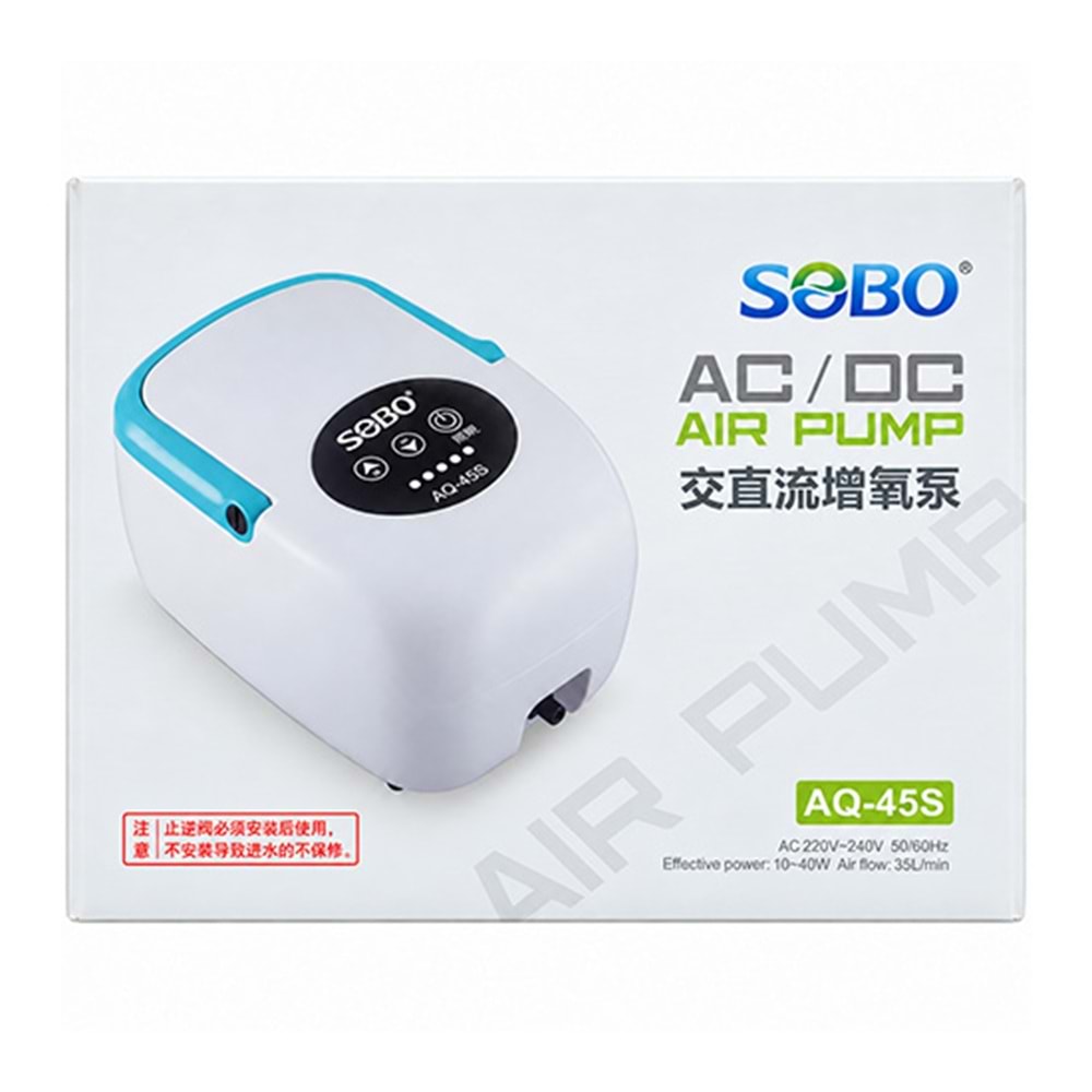 SOBO AQ-45S AC/DC ŞARJLI HAVA MOTORU