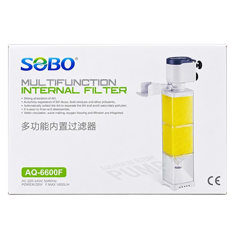 SOBO AQ-6600F İÇ FİLTRE