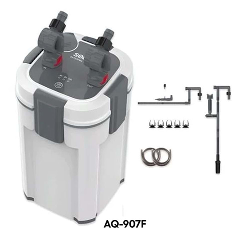 SOBO AQ-907F DIŞ FİLTRE 9W 1500 LT