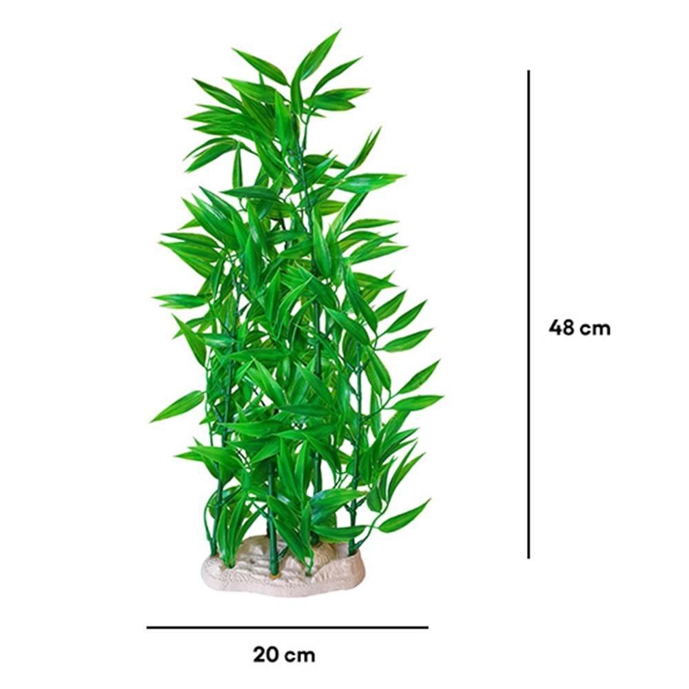 BONİSA PLASTİK BİTKİ BNS-1051 ( 20 x 48 CM )